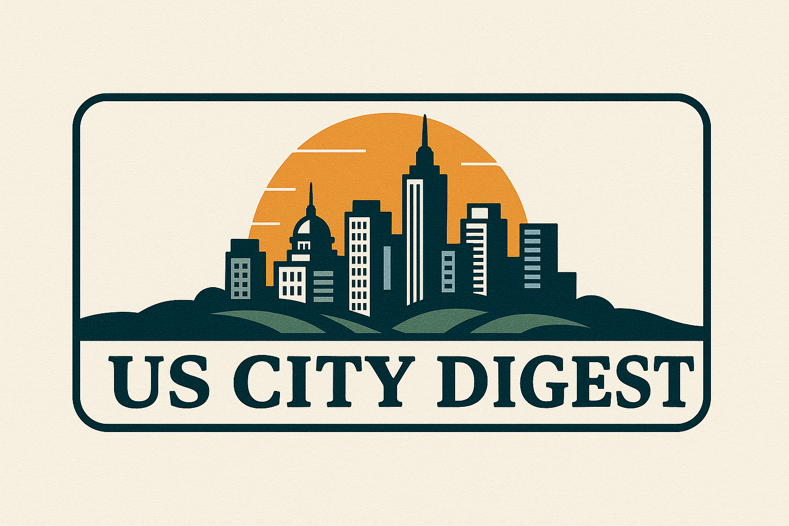 US CITY DIGEST LOGO LANDSCAPE